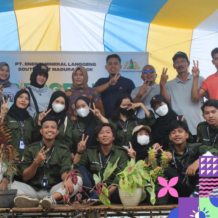 PT. EML dan SKK MIGAS Gandeng Masyarakat Desa Tanjung Dalam Program Penanaman Mangrove